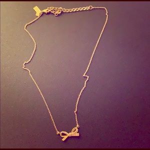 Beautiful Kate Spade bow tie necklace.